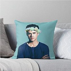 Aaron Tveit Throw Pillow Cover