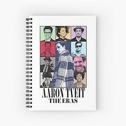 Aaron Tveit Spiral Notebook