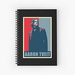 Aaron Tveit Signed Hope Tank Tank Top Spiral Notebook