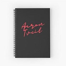Aaron Tveit Spiral Notebook