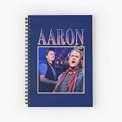 Aaron Tveit Spiral Notebook
