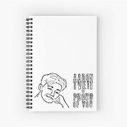 Aaron Tveit Is Proud of You Spiral Notebook