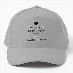 Keep Calm Aaron Tveit Baseball Cap