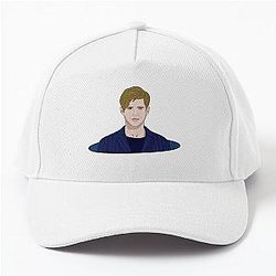 Aaron Tveit Cartoon Baseball Cap
