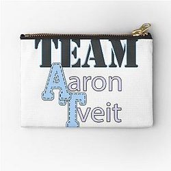 Team Aaron Tveit Zipper Pouch