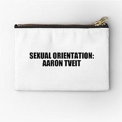 Sexual Orientation Aaron Tveit Zipper Pouch