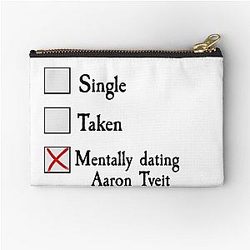 Mentally dating Aaron Tveit pouch