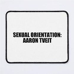 Sexual Orientation Aaron Tveit Mouse Pad