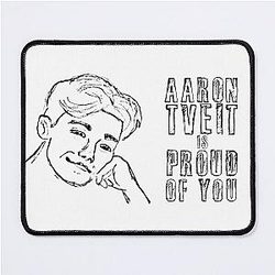 Aaron Tveit Mouse Pad