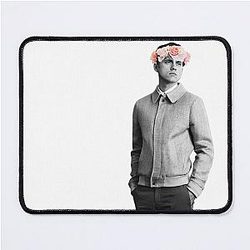 Aaron Tveit Flower Mouse Pad