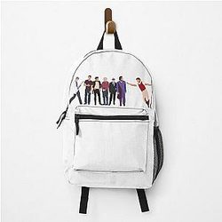 Aaron Tveit Roles a Backpack