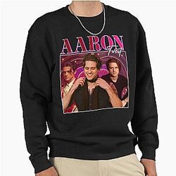 Aaron Tveit Retro Design Pullover Sweatshirt