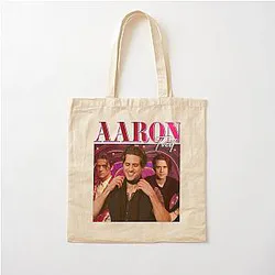Aaron Tveit Retro Design Cotton Tote Bag