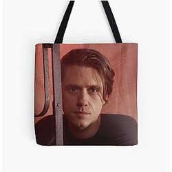 Aaron Tveit All Over Print Tote Bag