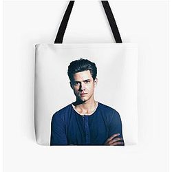 Aaron Tveit All Over Print Tote Bag