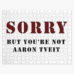 You're Not Aaron Tveit Jigsaw Puzzle