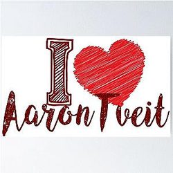 I Love Aaron Tveit Poster