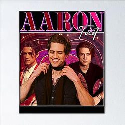 Aaron Tveit Retro Poster