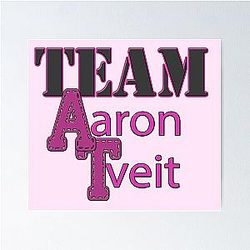 Team Aaron Tveit Poster
