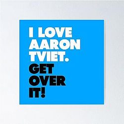 I Love Aaron Tveit In Poster