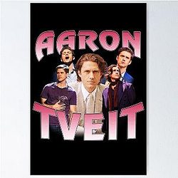 Aaron Tveit Retro Poster