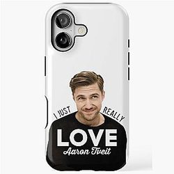 I just love Aaron Tveit iPhone Case