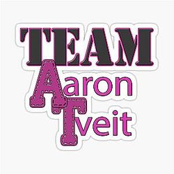 Team Aaron Tveit Sticker