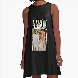 Aaron Tveit Classic A-Line Dress