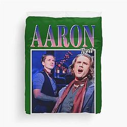 Aaron Tveit Duvet Cover