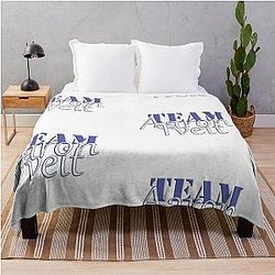 Team Aaron Tveit Throw Blanket
