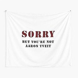 You're not Aaron Tveit Tapestry