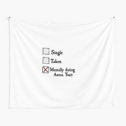 Mentally dating Aaron Tveit Tapestry