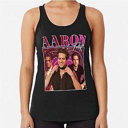 Aaron Tveit Retro Racerback Tank Top