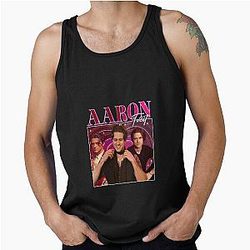 Aaron Tveit Retro Design Tank Top