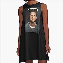 Aaron Tveit A-Line Dress