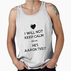 Keep calm Aaron Tveit Tank Top