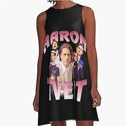 Aaron Tveit A-Line Dress