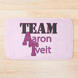 Team Aaron Tveit Bath Mat