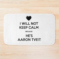 Keep Aaron Tveit Bath Mat