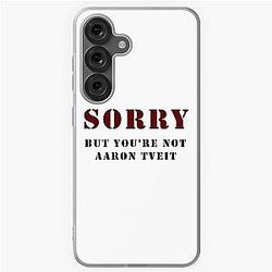 You are not Aaron Tveit Samsung Galaxy Soft Case