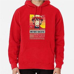Street Wear Ace of Spades Kazuya Miyuki Catcher Pullover Hoodie