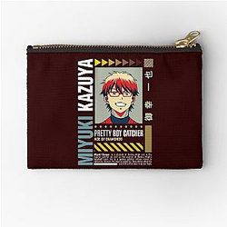 Street, Ace of Diamond, Kazuya Miyuki Catcher Zipper Pouch