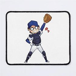 Kazuya Miyuki Catcher Pose Ace of Diamond Mouse Pad