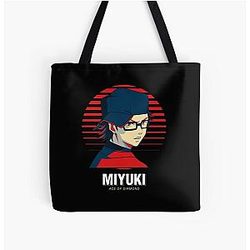 Ace of Diamond Quotes Miyuki Kazuya Tote Bag with Glasses Catcher All Over Print