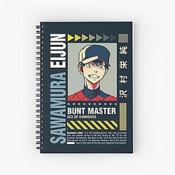 Street Wear Ace of Diamond Sawamura Eijun Ace Pitcher Spiral Notebook