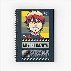 Street Wear Ace Diamond Kazuya Miyuki Catcher Spiral Notebook