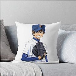 Ace of Diamond Eijun Sawamura Throw Pillow