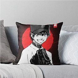 Eijun Sawamura Ace of Diamonds Throw Pillow