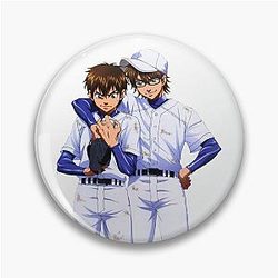 Ace of Diamonds Eijun Sawamura & Seto Takuma Pin