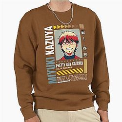Ace of Diamond Kazuya Miyuki Pullover Sweatshirt